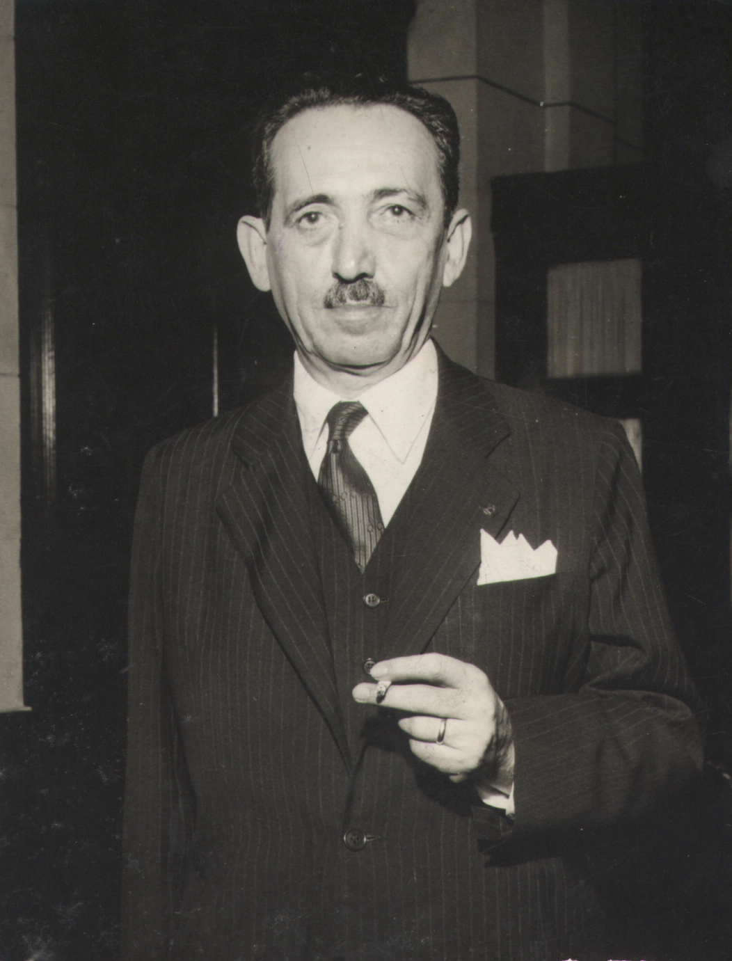 Plínio Salgado in 1959. Source: Brazilian National Archives.