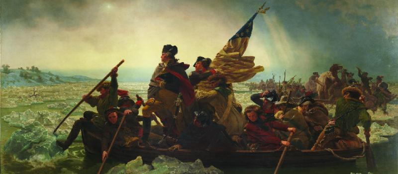 Washington Crossing the Delaware, Painting by Emanuel Leutze