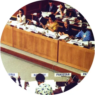 United Nations Conference on the Human Environment (UNCHE) meets in Stockholm, Sweden, on June 8 1972.