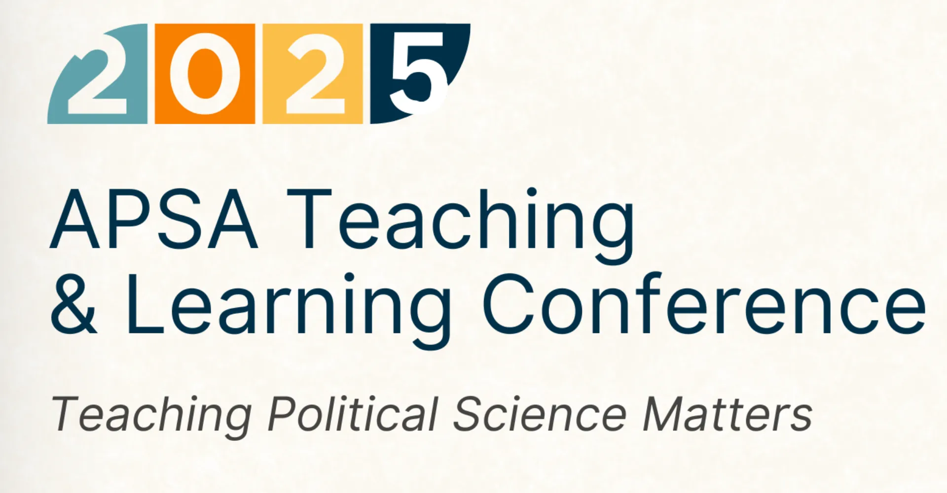 APSA Teaching & Learning Conference