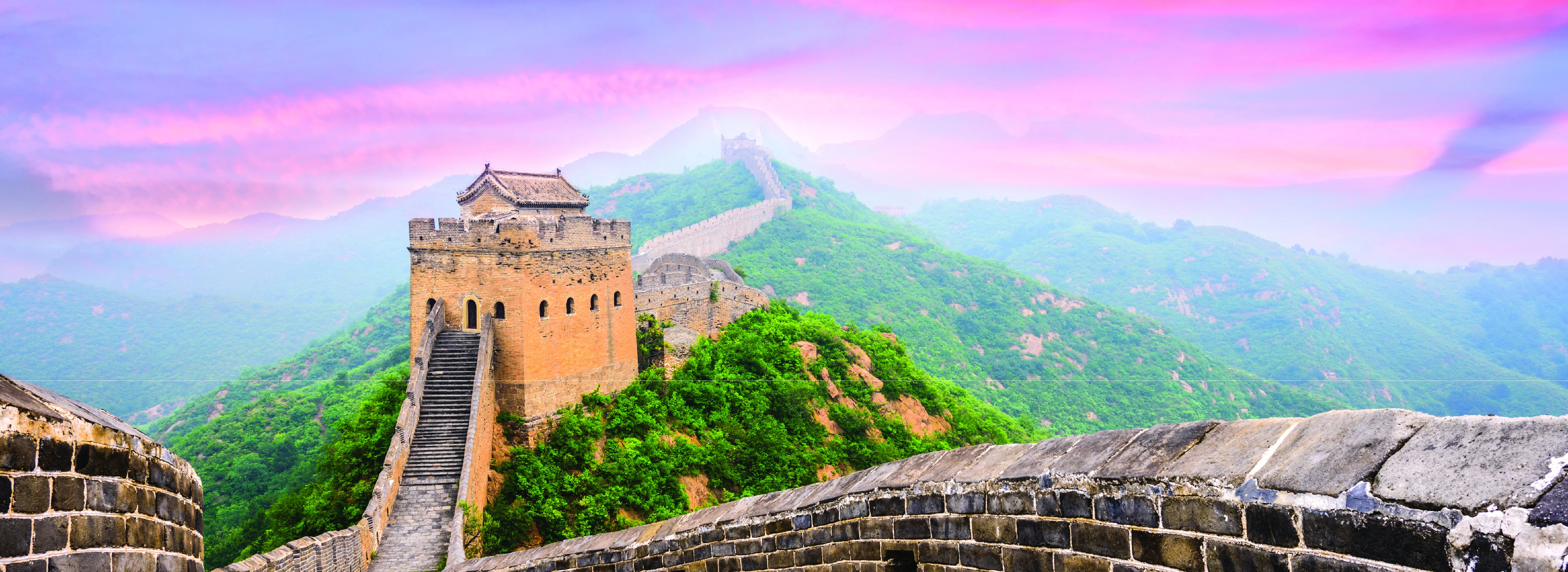 The great wall of China 