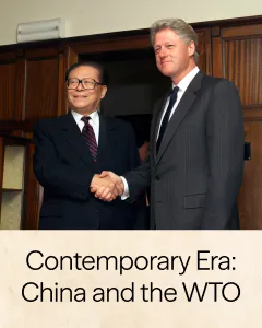 Click here to see Primary Sources and discussions about Post-Cold War engagement with China